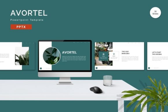 Avortel - Powerpoint Template: Elevate Every Presentation