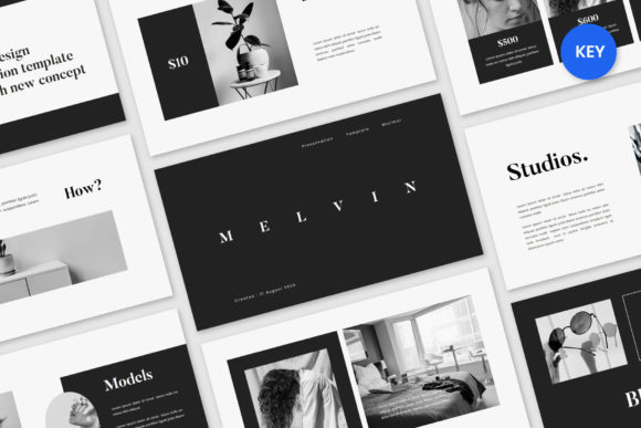 Black White Minimal Keynote Template: Clean, Professional, and Ready to Use