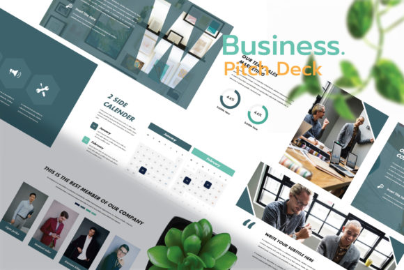 Business - Pitch Deck Powerpoint: A Template for Modern Brands