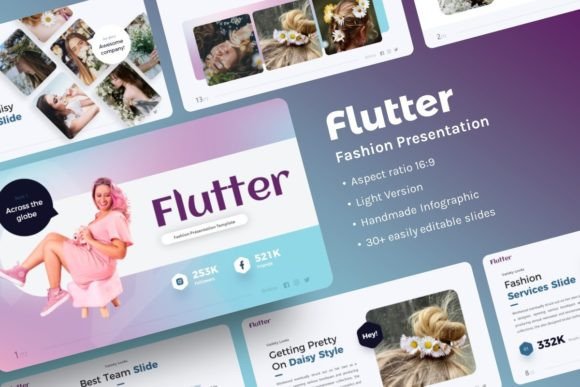 Elevate Your Brand with Flutter Fashion Presentation