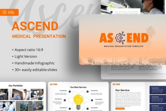 Google Slides - Ascend: Elevate Your Next Presentation