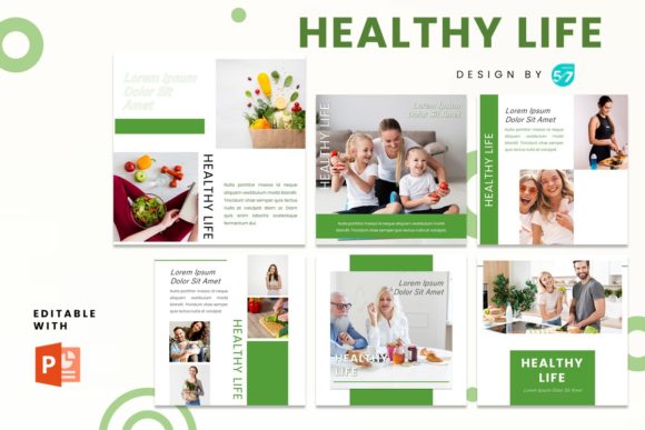 Instagram Feed - Healthy Life: A Template for Modern Visual Storytelling