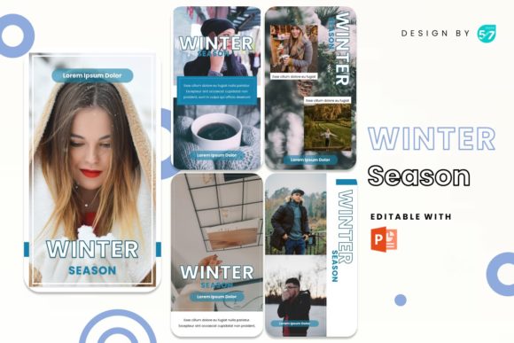 Instagram Stories - Winter Season: Elevate Your Cold-Weather Content
