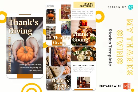 Instagram Story: My Thanks Giving for Seasonal Content