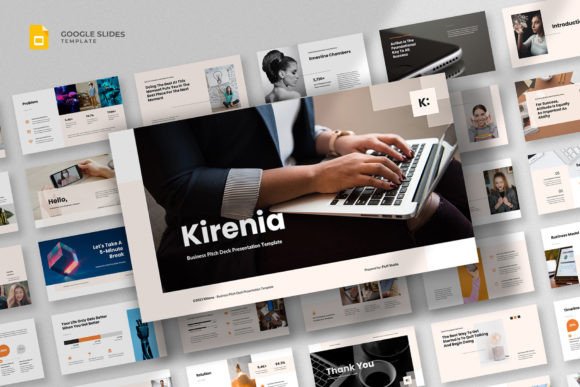 Kirenia - Pitch Deck Slides Template: Secure Your Funding