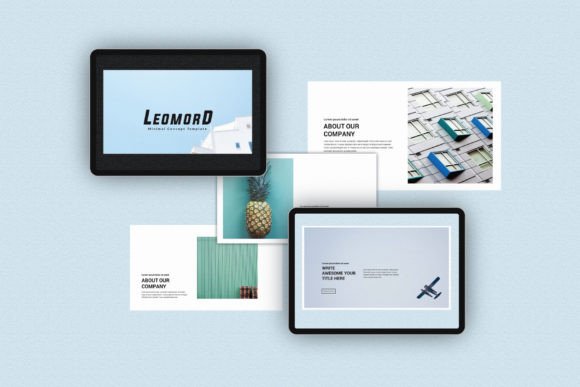 Leomord Powerpoint Template: Versatile Design for Any Project