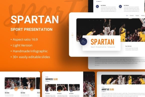 Master Your Next Pitch with Presentation Template - Spartan