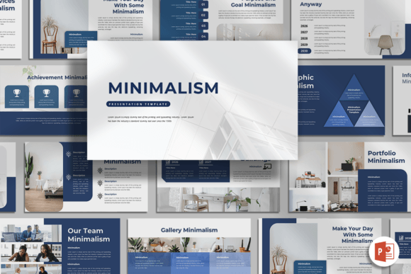 Minimalism - PowerPoint Template: Clean Design for Clear Communication