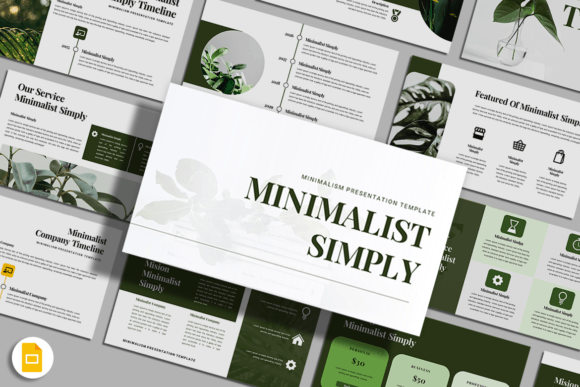 Minimalist Simply Google Slides Template: Your Clean Slate for Professional Presentations