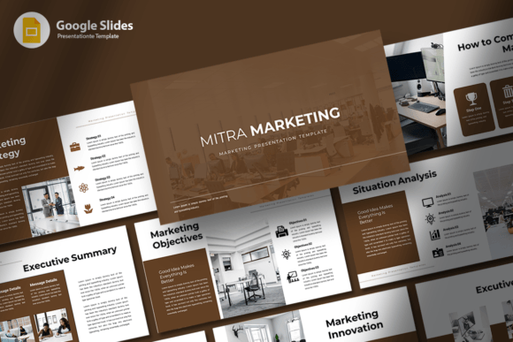 Mitra Marketing: Your All-in-One Google Slides Template