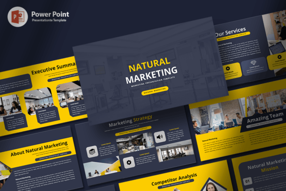 Natural Marketing PowerPoint Template: A Designer's Toolkit