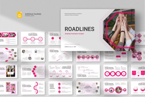 Project Roadmap Google Slides Template: A Modern Design Blueprint