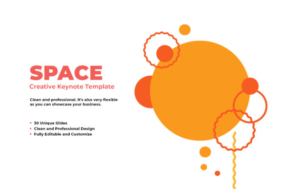 Space - Creative Keynote Template: Your Secret Weapon for Stunning Presentations